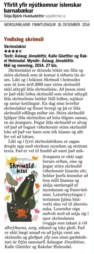 Skrímslakisi-Mbl-18des2014
